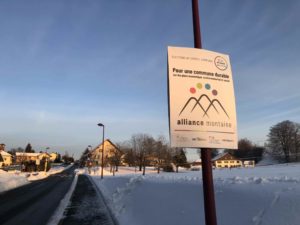 Affiche de l'Alliance montaine